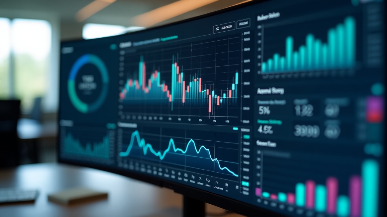 Finanční analýza na dashboardu